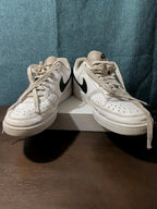Nike Court Vision Low Next Nature US 8 Men's White Black DH2987-101 Panda Hoops