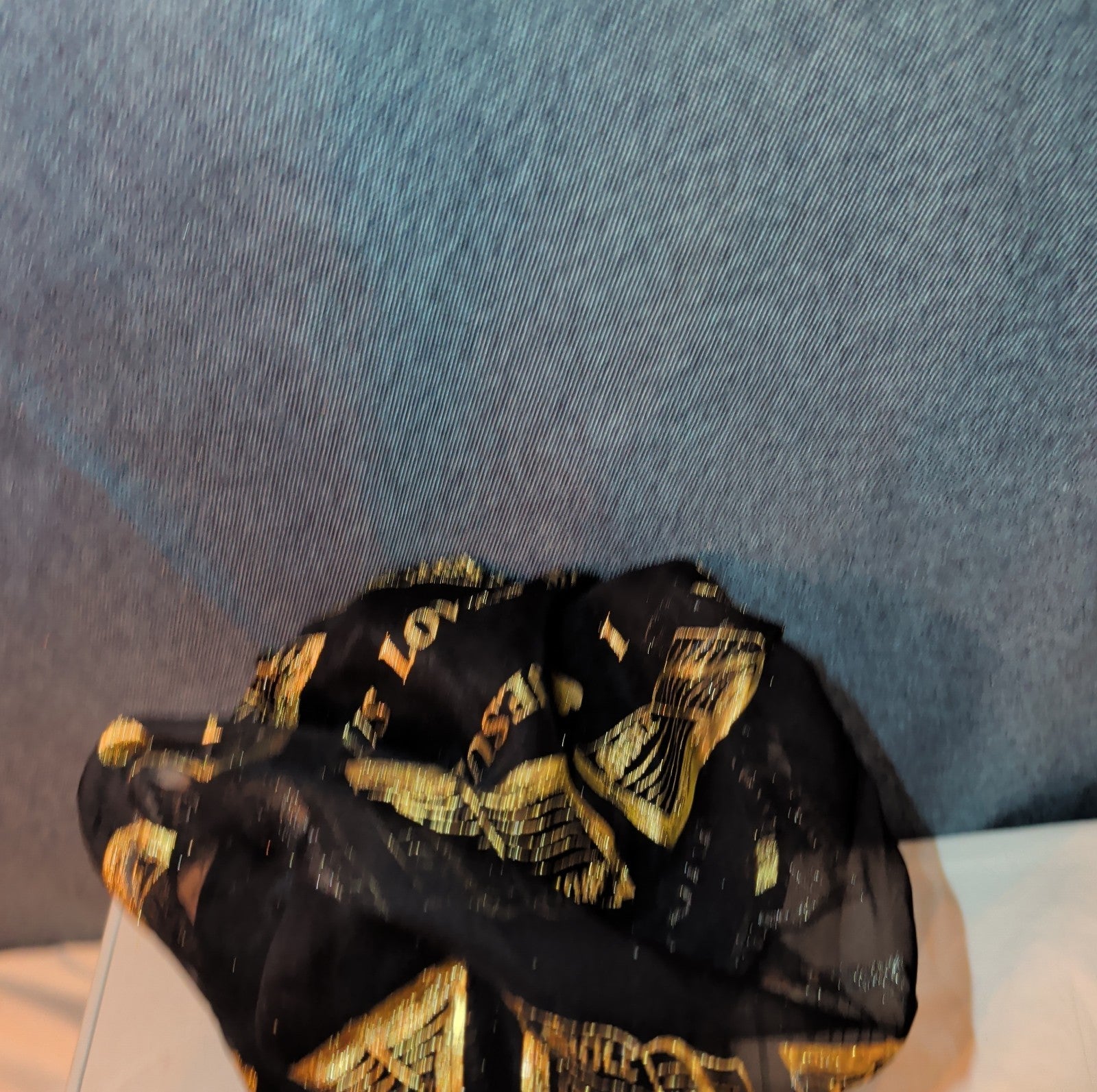 I Love Jesus Bible Black Satin Hair Bonnet Sleep Cap OS