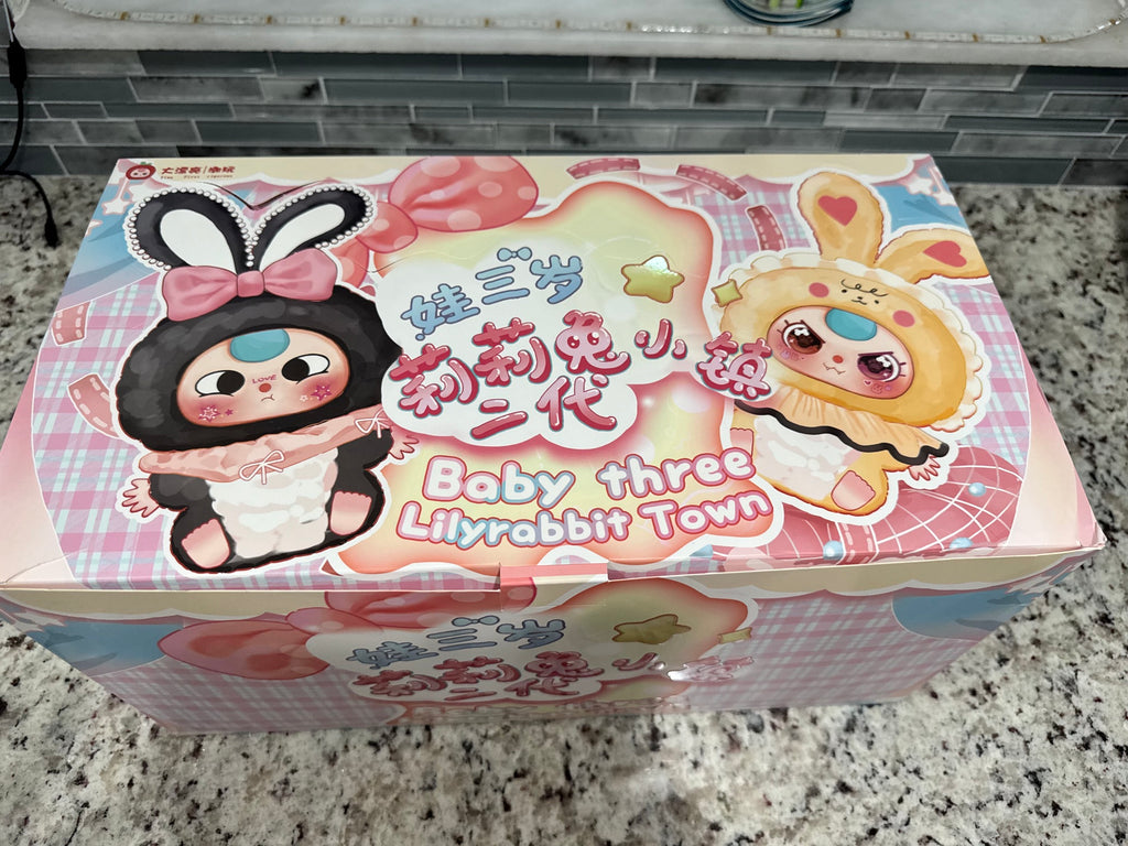 Baby Three Lilyrabbit Town Plush Blind Box Kawaii Figure Toy