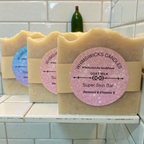 Whimsiwicks Soakhaus: Goat Milk Super Skin Bar (Oatmeal & Vitamin E)