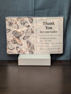 Wrapaholic 50 Anatomical Skull & Heart Paper Placemats | 11x17 Pad | Gothic Medi