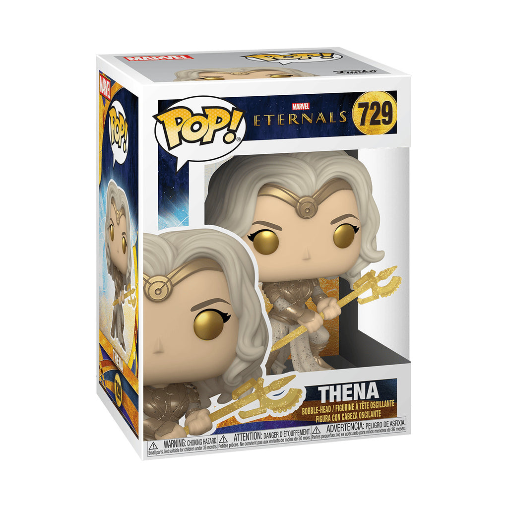 Funko POP! : Marvel Eternals #729 - Thena New in Box with Protector