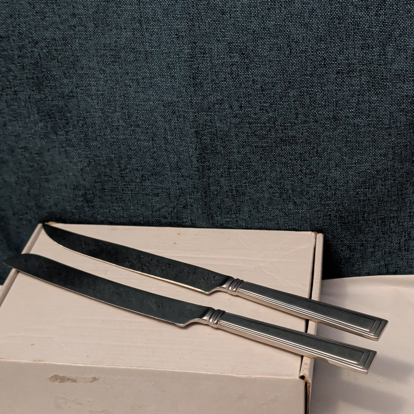 8 Pc HAMPTON SILVERSMITHS PORTFOLIO Serving Set | Glossy Hostess Completer 208