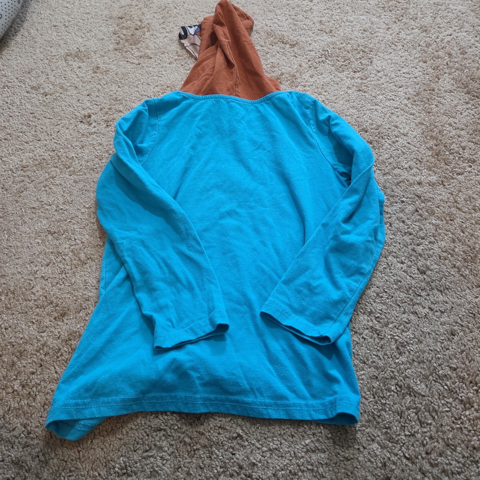 Space Jam Taz Boys Hooded Shirt 10 Tune Squad Deep Teal 2021