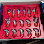 2020 Battle for the White House Chess Set BulbHead Political Collectible Trump