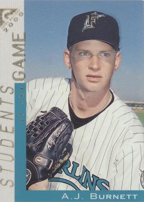 2000 Topps Gallery - Students of the Game A.J. Burnett #127