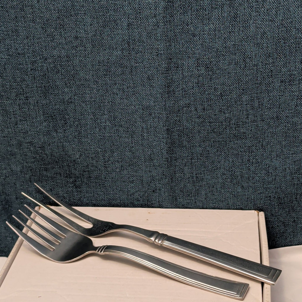 8 Pc HAMPTON SILVERSMITHS PORTFOLIO Serving Set | Glossy Hostess Completer 208