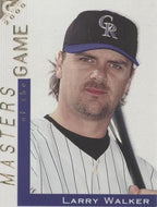 2000 Topps Gallery - Masters of the Game Larry Walker #119