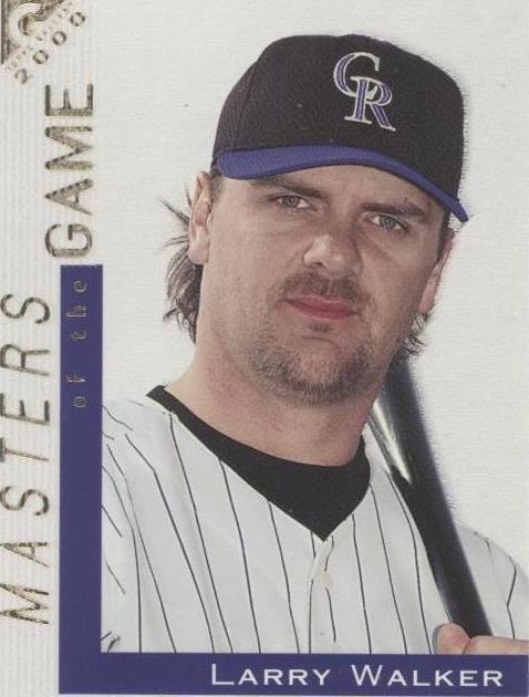 2000 Topps Gallery - Masters of the Game Larry Walker #119