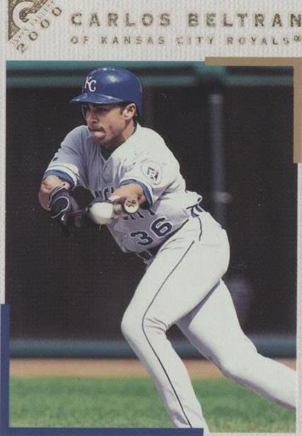 2000 Topps Gallery Carlos Beltran #7 Royals Canvas 1999 ROY HOF Vibe