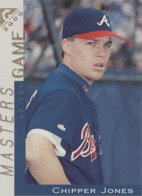 2000 Topps Gallery - Masters of the Game Chipper Jones #110
