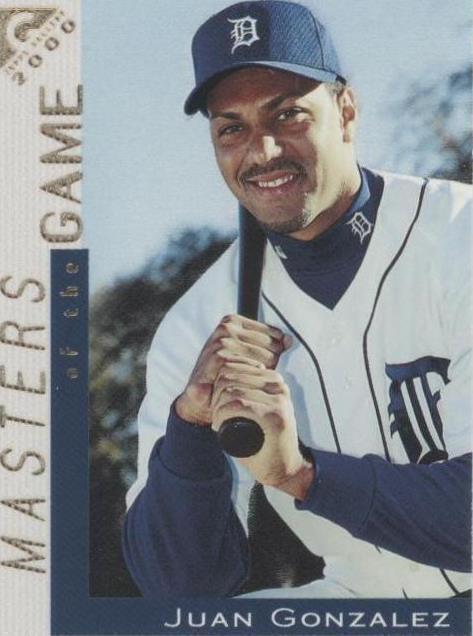 2000 Topps Gallery - Masters of the Game Juan González #116