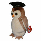 Wise TY Beanie Baby Owl Class of 1998 Graduation Gift MWMT with Tag Protector