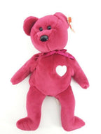 Valentina Ty Beanie Baby 1998 Retired Valentine Bear with Tag Protector Vintage