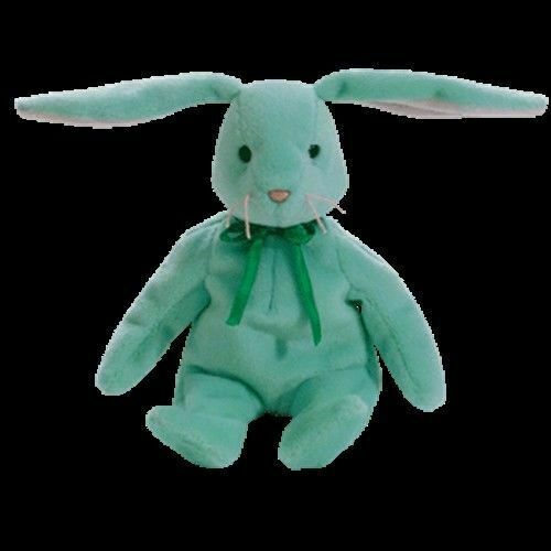 Ty Beanie Baby HIPPITY the Bunny | Retired 1997/1998 | 5th Gen Tag Mint Green